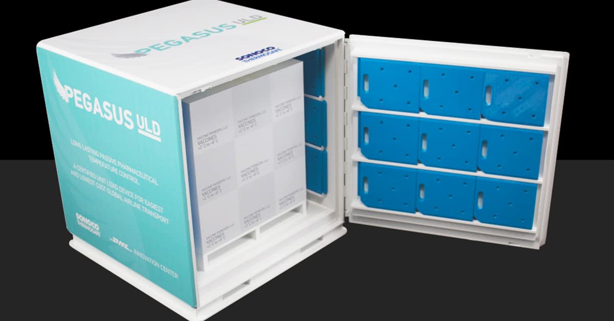 Sonoco ThermoSafe Introduces the Pegasus ULD line of Passive Temperature  Controlled Unit Load Devices - Sonoco ThermoSafe