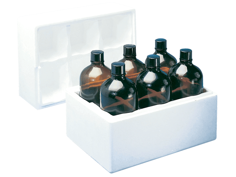 Six Bottle Foam Shippers