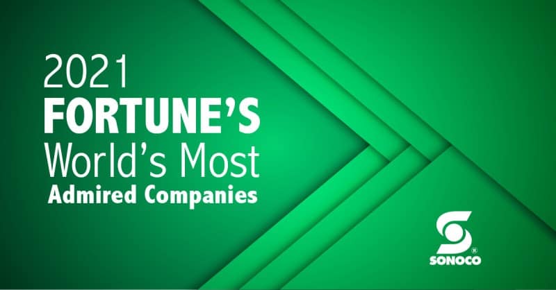 Fortune's world most admired companies banner